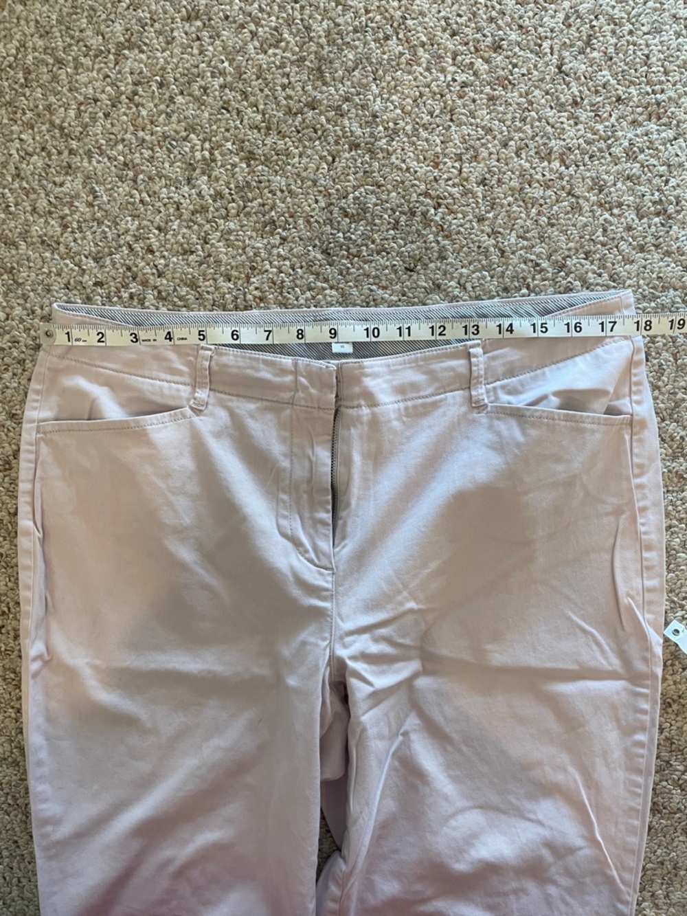 J. Jill Pale Lavender Women's Chinos - Picture 3 of 5